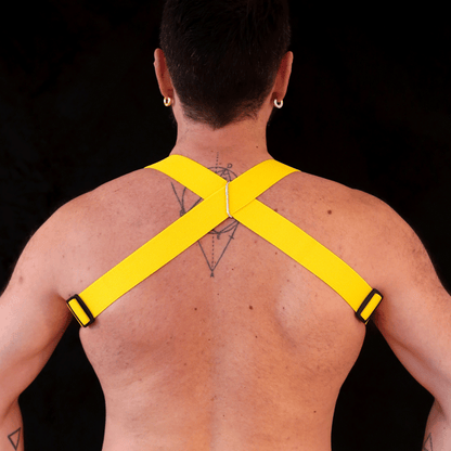Yellow Unicorn Chest Harness