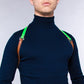 Brown/Green Unisex Leather Shoulder/Back Harness