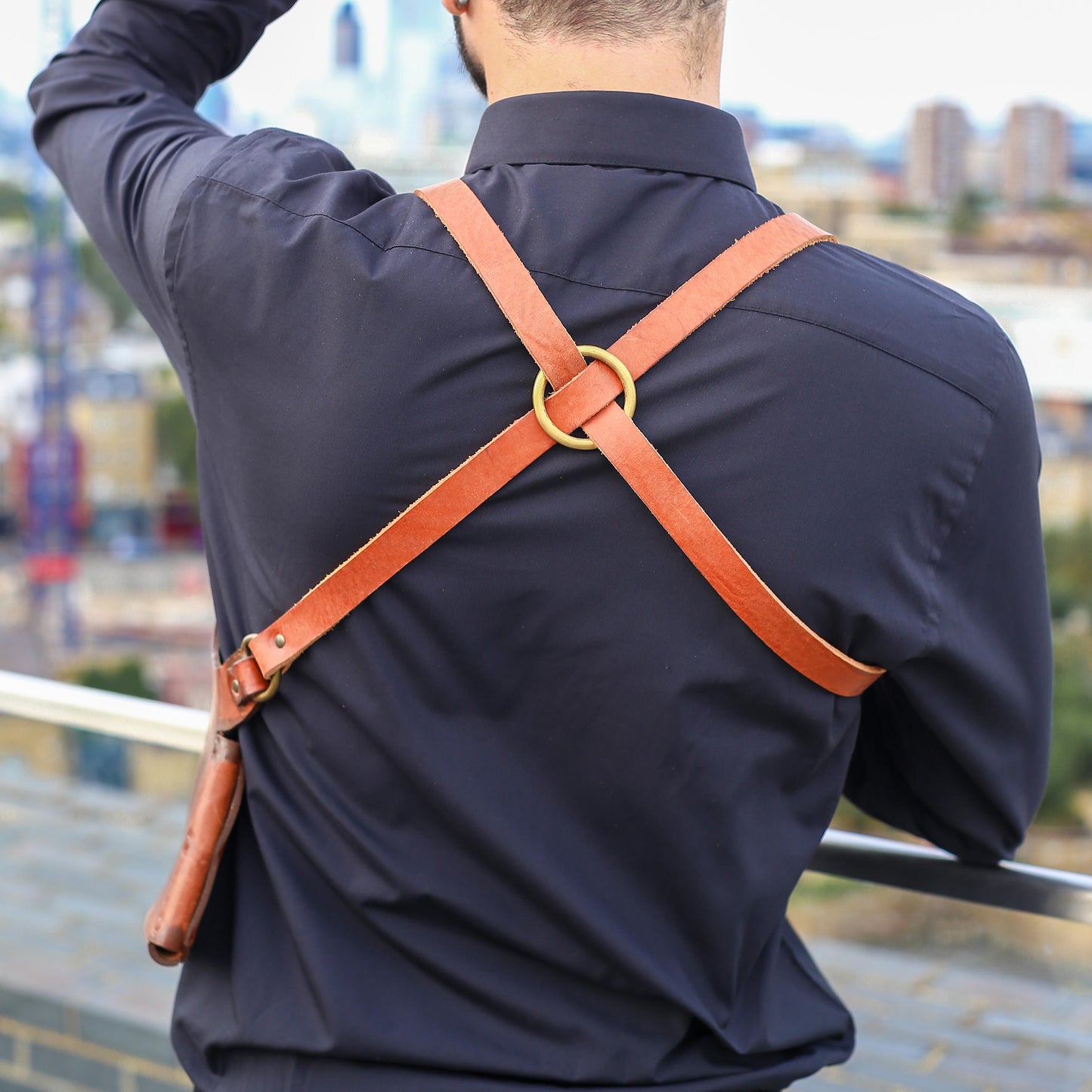 Holster Brown Leather Harness